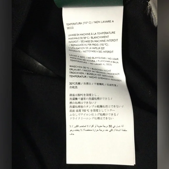 Kirin Peggy Gou Jersey Open Back Long Sleeve Bodysuit Black - Picture 11 of 12